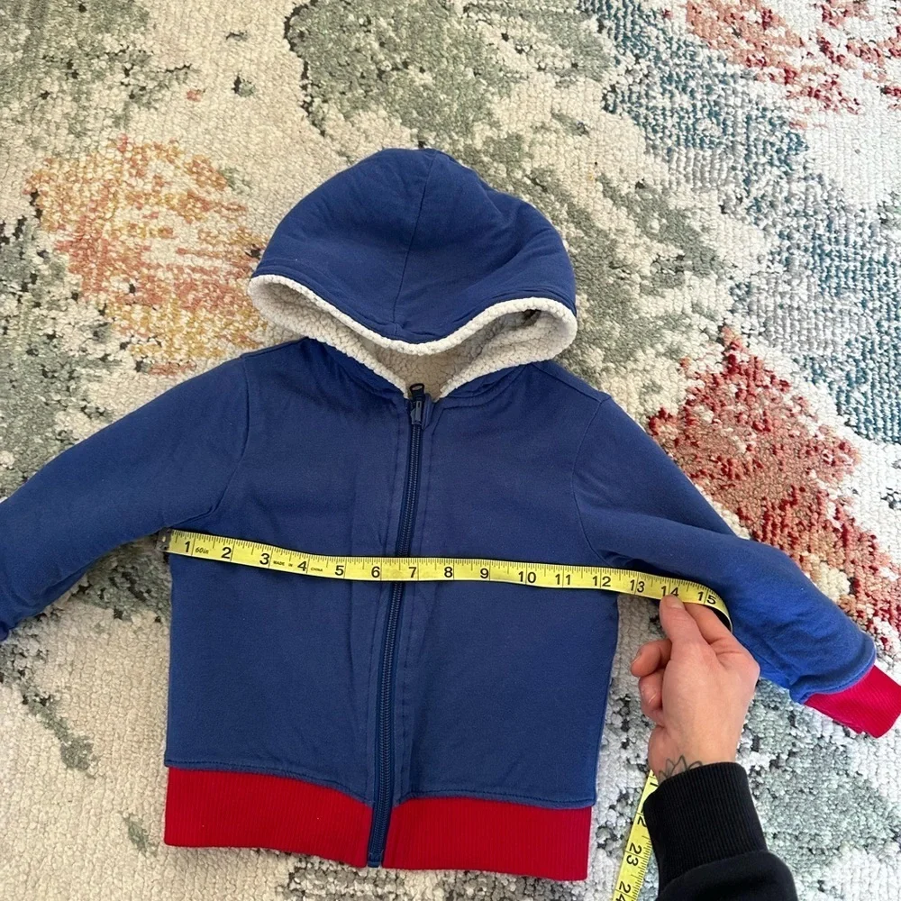 The Children’s Place 2T Boy Reversible Hooded Jacket  Good condition